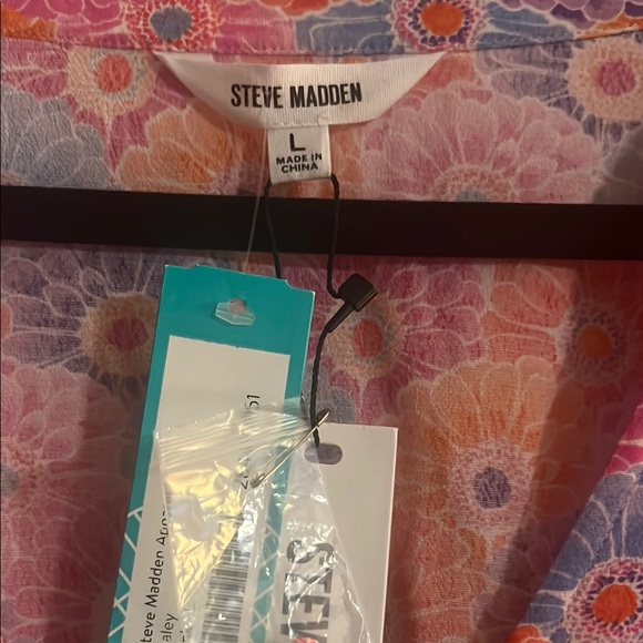 Floral Tie-Front Blouse - Picture 4 of 6